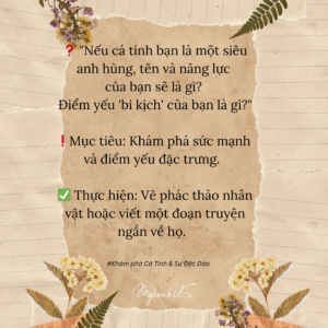 Thấu Hiểu Bản Thân - 15 câu hỏi khám phá cá tính và sự độc đáo